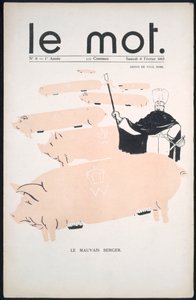 A „Le Mot” címlapja, 1915. február 6
